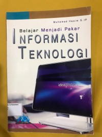 Image of Belajar menjadi pakar informasi teknologi