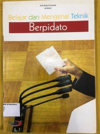 Image of Belajar dan Mengenal Teknik Berpidato